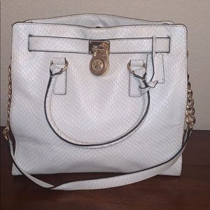Micheal Kors White Purse